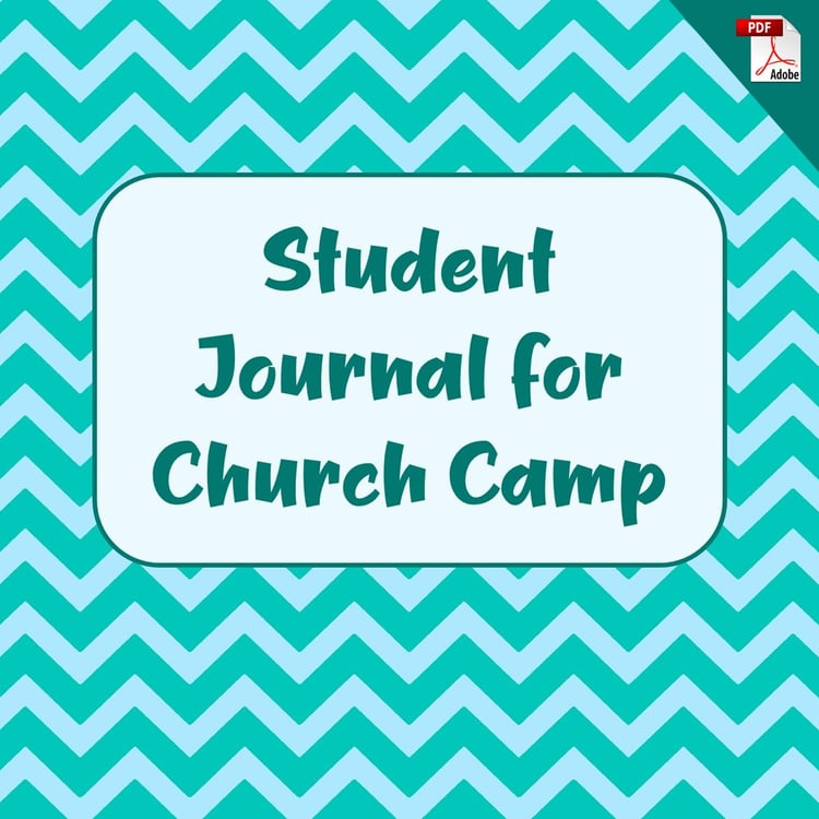 Student Journal for Church Camp PDF download