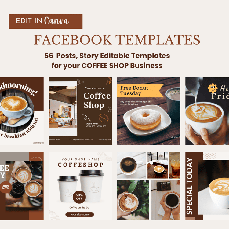 facebook social media marketing templates