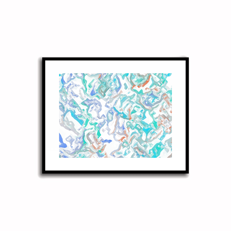 Revitalize your surroundings with our modern abstract printable artwork! 🎨✨ Download the vibrant palette featuring Periwinkle Blue, Terra Cotta, Sky Blue, and Silver Sage for an instant decor upgrade.