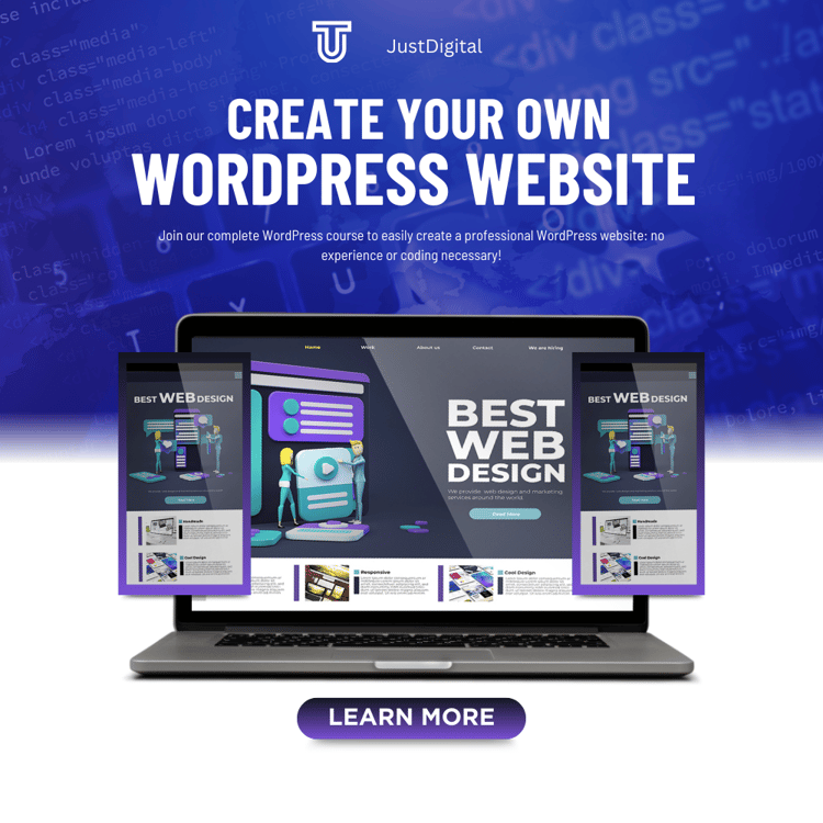 WordPress for Beginners: Create Your Own WordPress Website