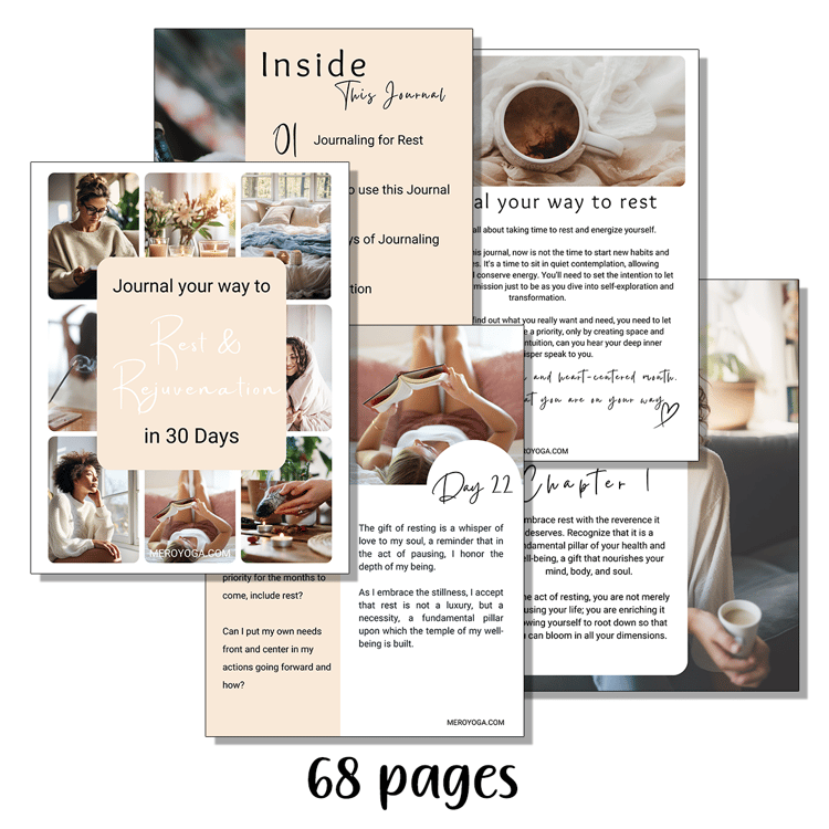 pages from the rest and rejuvenation journal