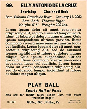 1941 Play Ball Baseball Homage Photoshop PSD Templates