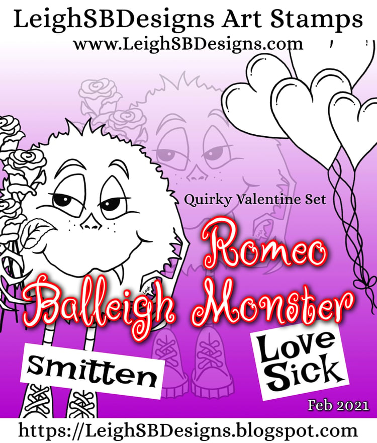 Romeo Balleigh Monster LeighSBDesigns