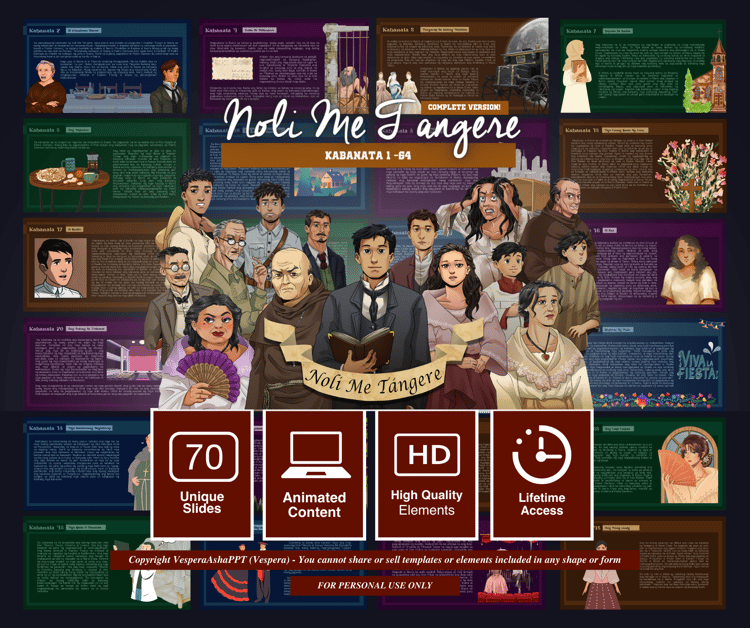 powerpoint presentation templates noli me tangere