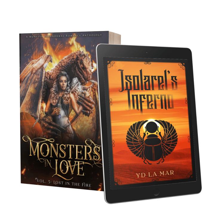 monsters in love lost in the fire anthology book multiple authors isolarel's inferno international bestselling author yd la mar
