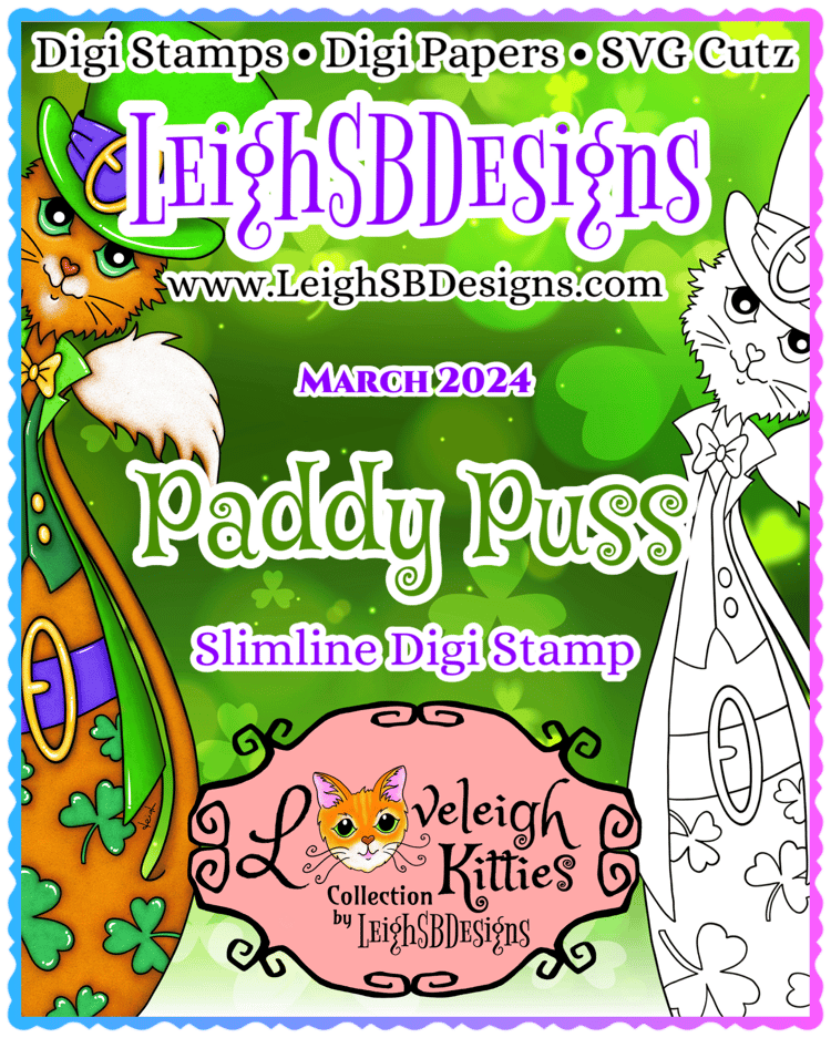 LeighSBDesigns Paddy Puss Loveleigh Kitty