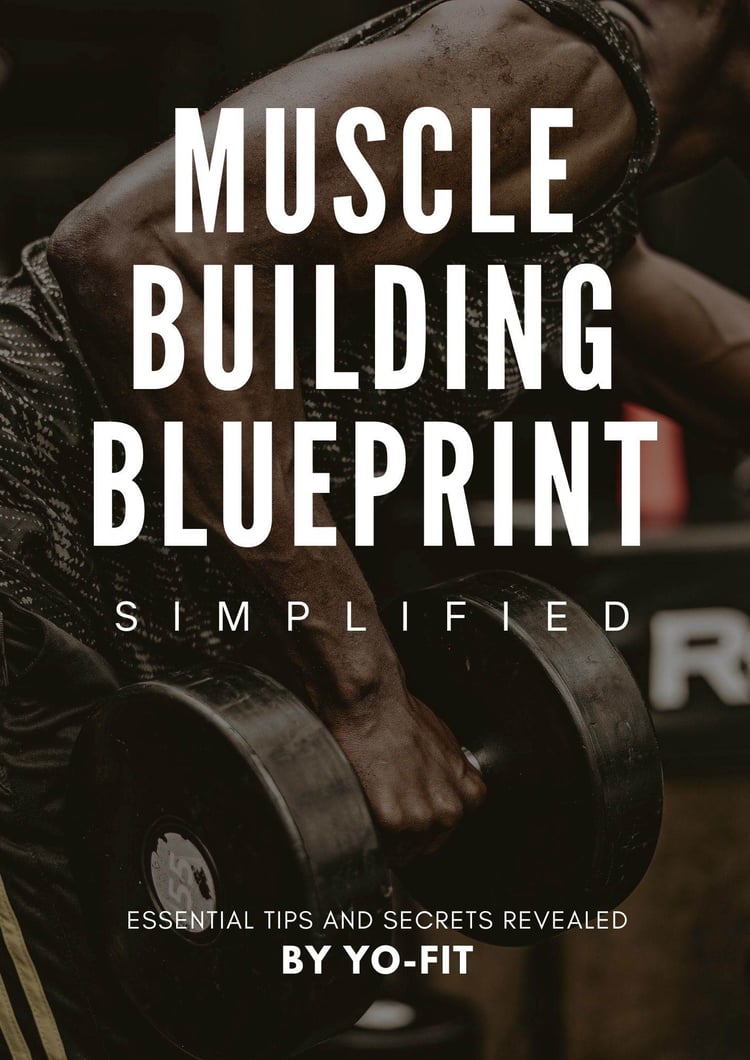 Muscle building ebook cover