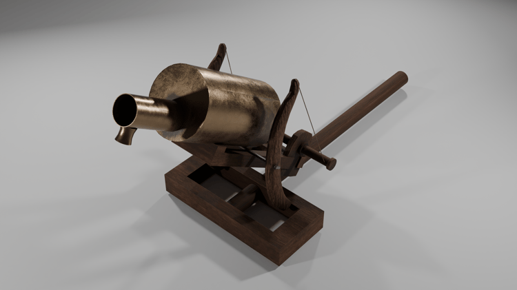 Roblox flamethrower weapon model