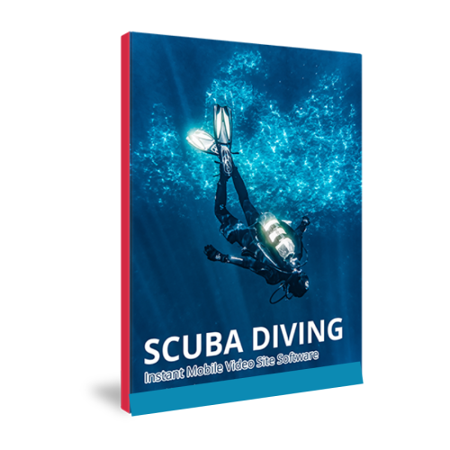 Instant Mobile Video Site Software for Scuba Diving