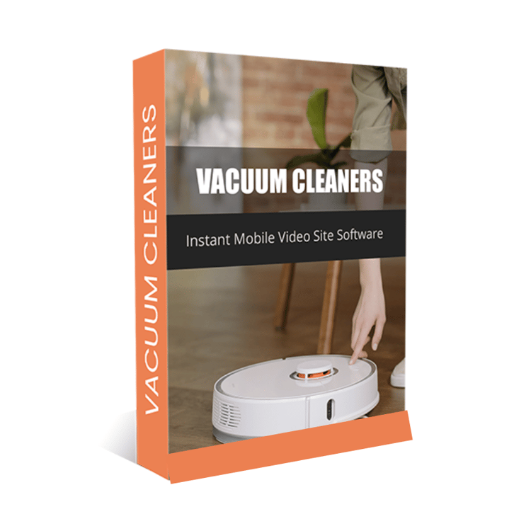 Instant Mobile Site Software for Vacuum Cleaners