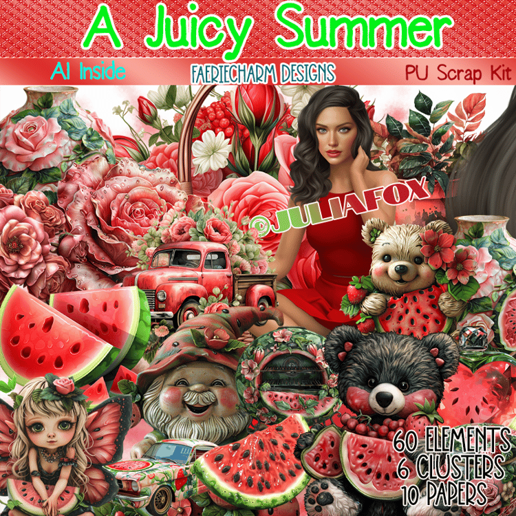 A Juicy Summer Scrap Kit