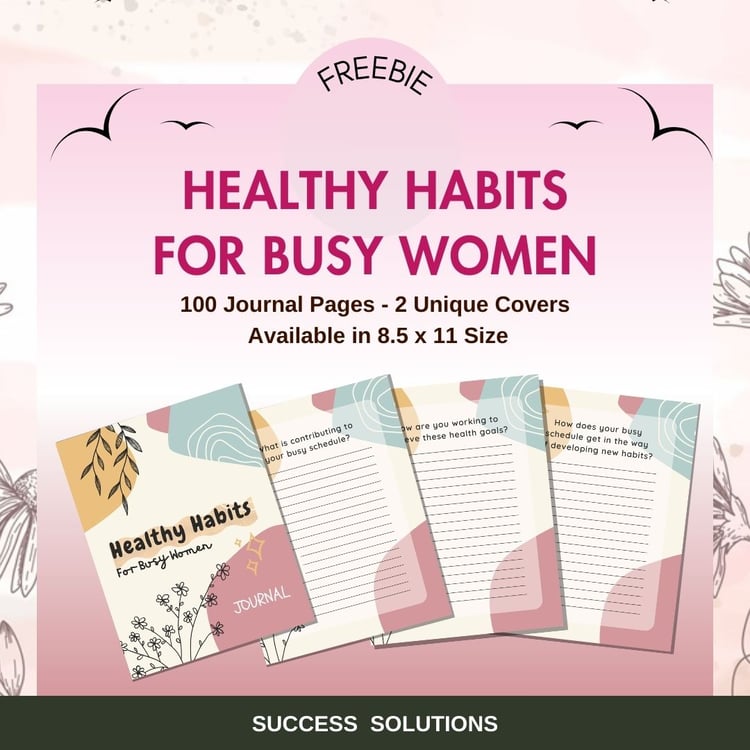 FREEBIE Healthy Habits for Busy Women