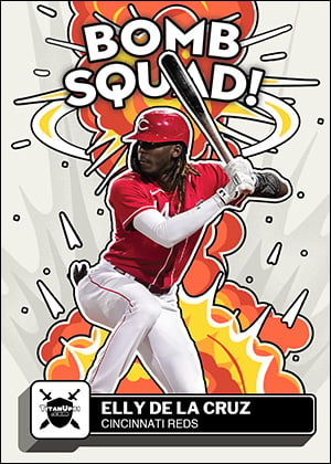2022 Donruss Bomb Squad! Baseball Homage Photoshop PSD Templates