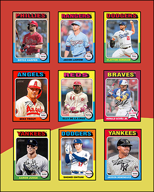 2024 Topps Heritage Baseball Cards Binder Inserts
