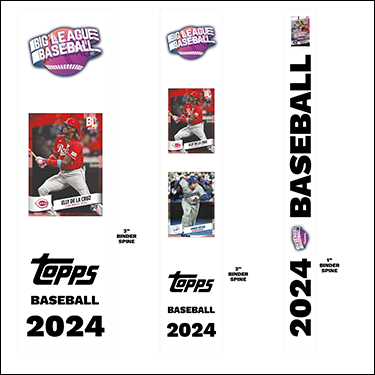 2024 Topps Big League Baseball Cards Binder Inserts