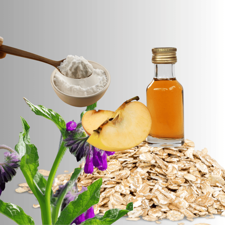 19.	Oatmeal and honey mask