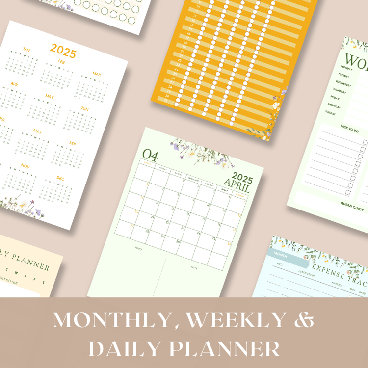 MUSLIM PLANNER