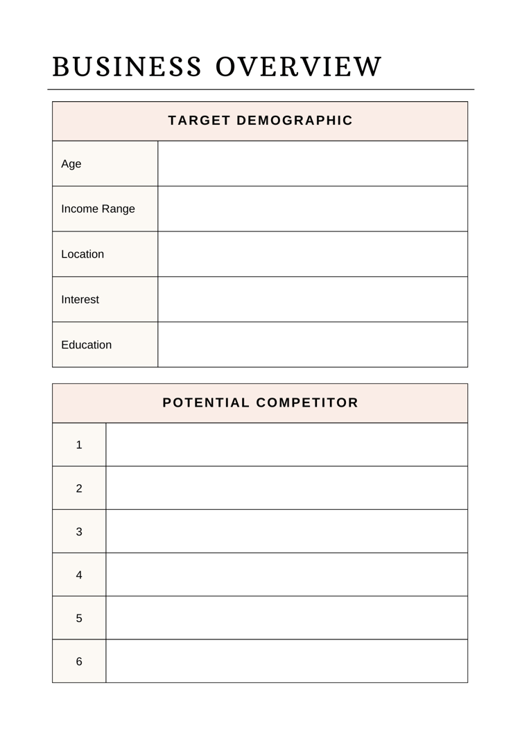 Business Planner