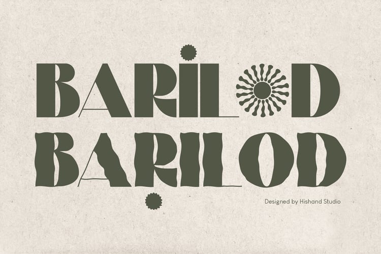 BARILOD Sans Serif Font