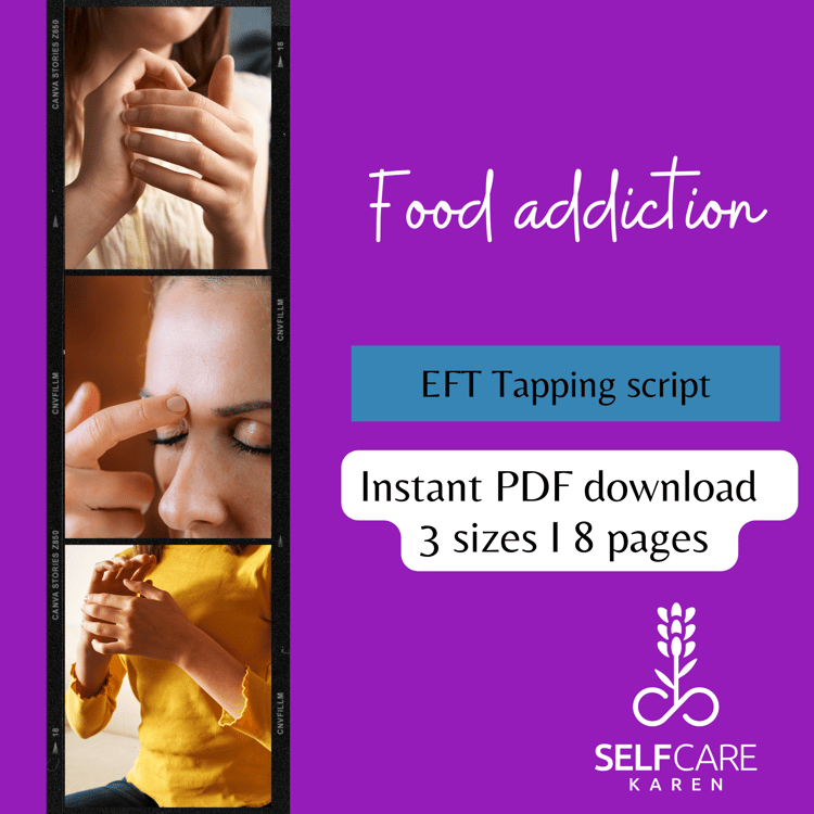 EFT tapping script for food addiction