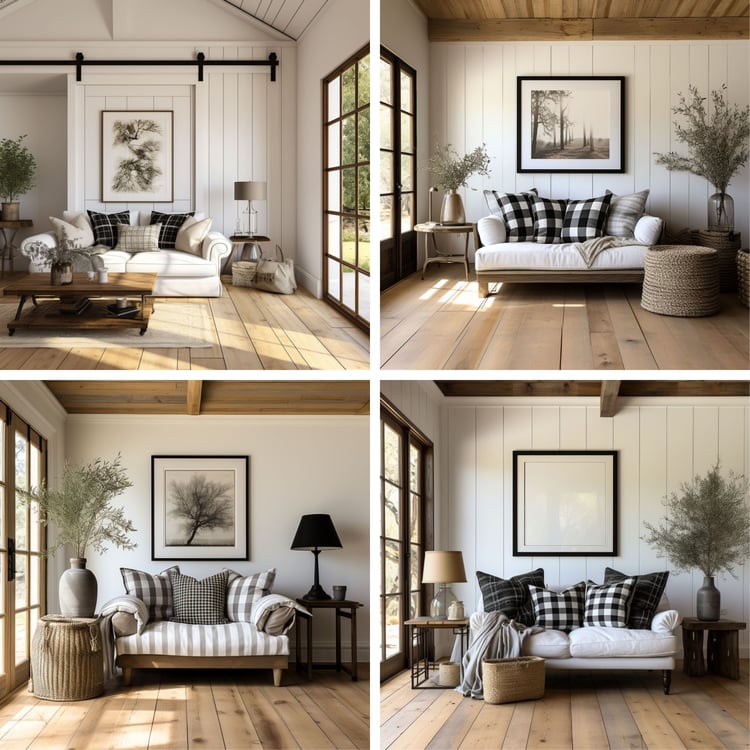 Paintings Mockup in Shabby Chic: Vintage Charm, Artistic Whimsy  Rediscover the charm of vintage style with our paintings mockup in shabby chic. Whether you're featuring landscapes, still lifes, or abstract art, our mockups provide the perfect setting to 