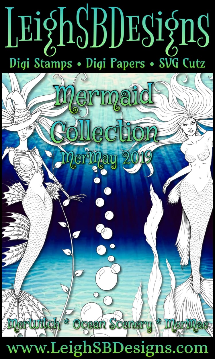 LeighSBDesigns The Mermaid 2019 Collection Bundle
