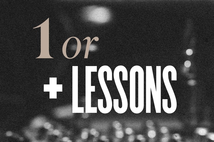 One or more Music Production lessons.