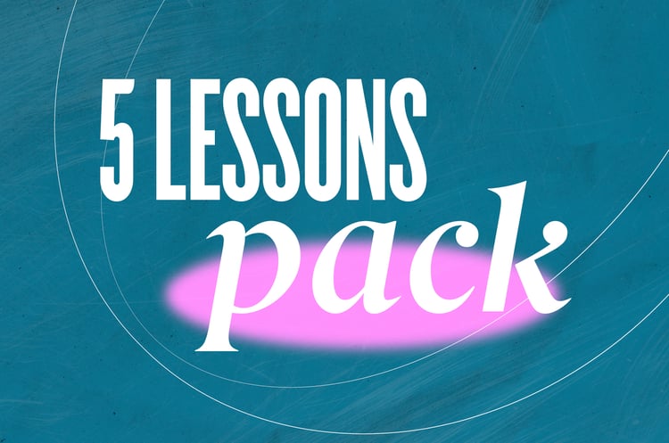 5 Songwriting lessons pack with Juanchez. Great value and amazing experience