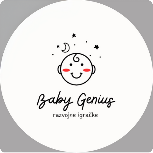 Baby genius, kontrastne kartice, Zapi za bebe