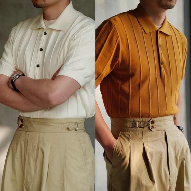 Elegant and Premium, Slim Fit, Polo Collar