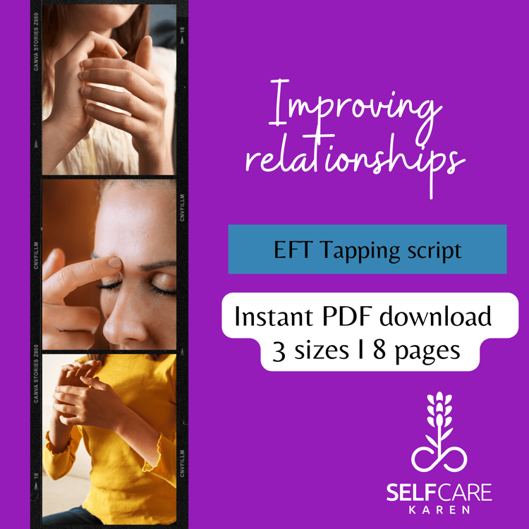 EFT tapping script for improving relationships