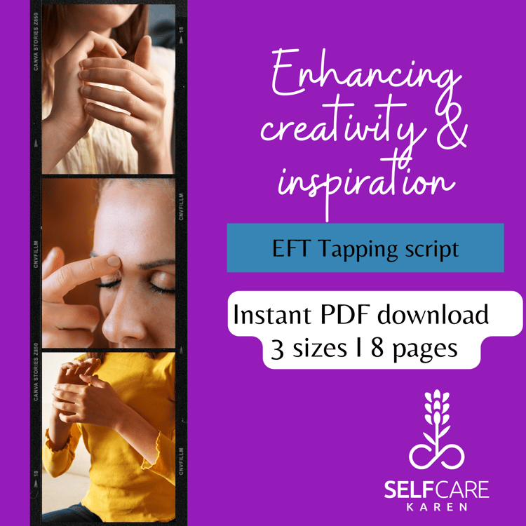 Enhancing creativity & inspiration EFT tapping PDF