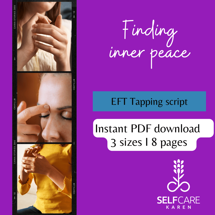 Finding inner peace EFT script