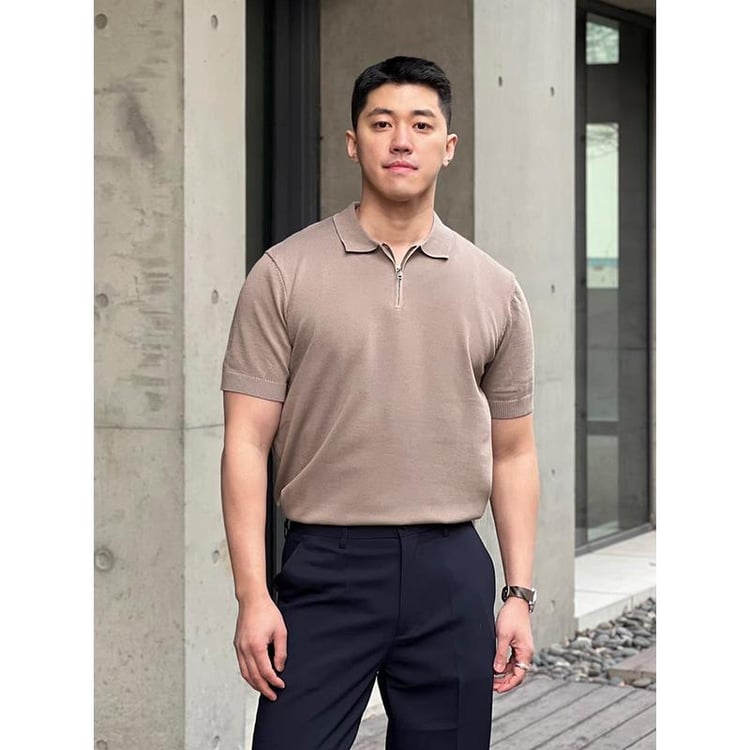 Hand Knitted T-Shirt, Youthful and Mature Cold Silk