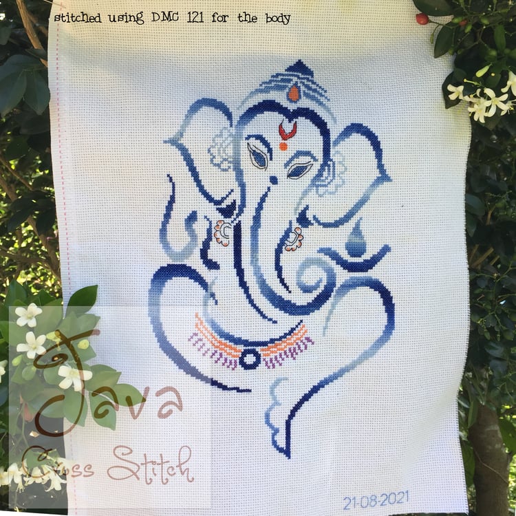 Ganesh Cross Stitch