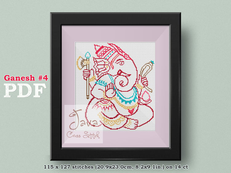 Ganesha Cross Stitch