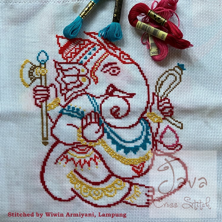 Ganesha Cross Stitch