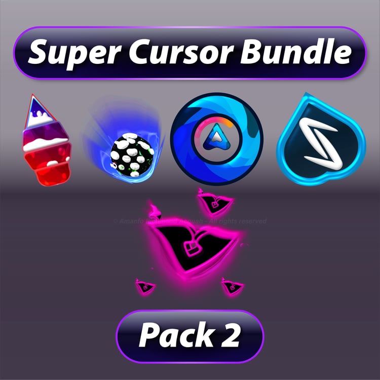 Super Cursor Bundle (Pack 2) by multiplewaters