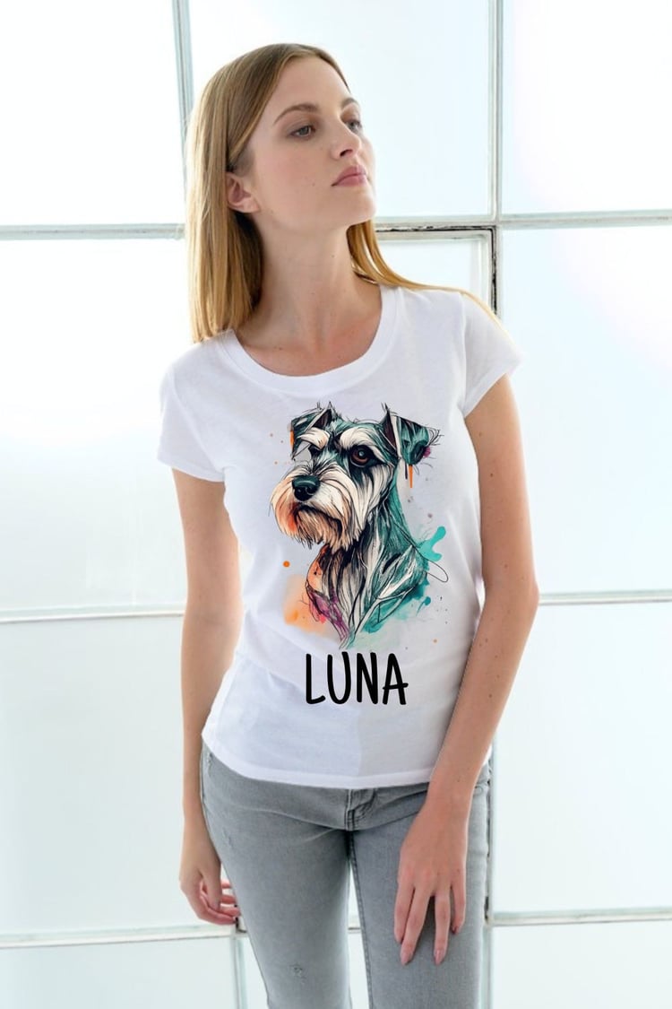 schnauzer t-shirt