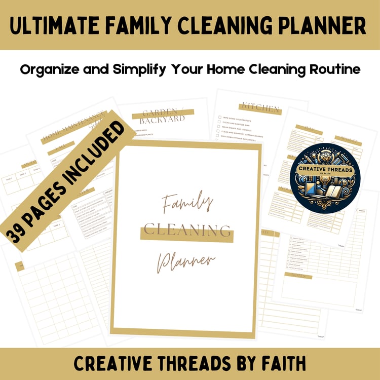 Creative Threads by Faith - Family Organization and -Planning