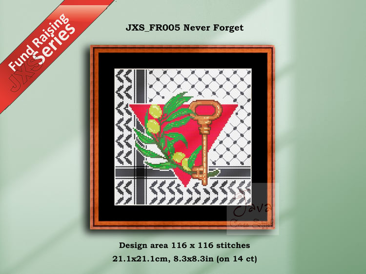 Palestine Cross Stitch