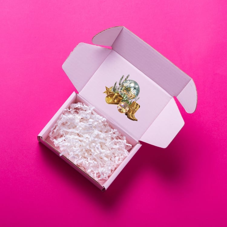 pretty cowgirl packaging