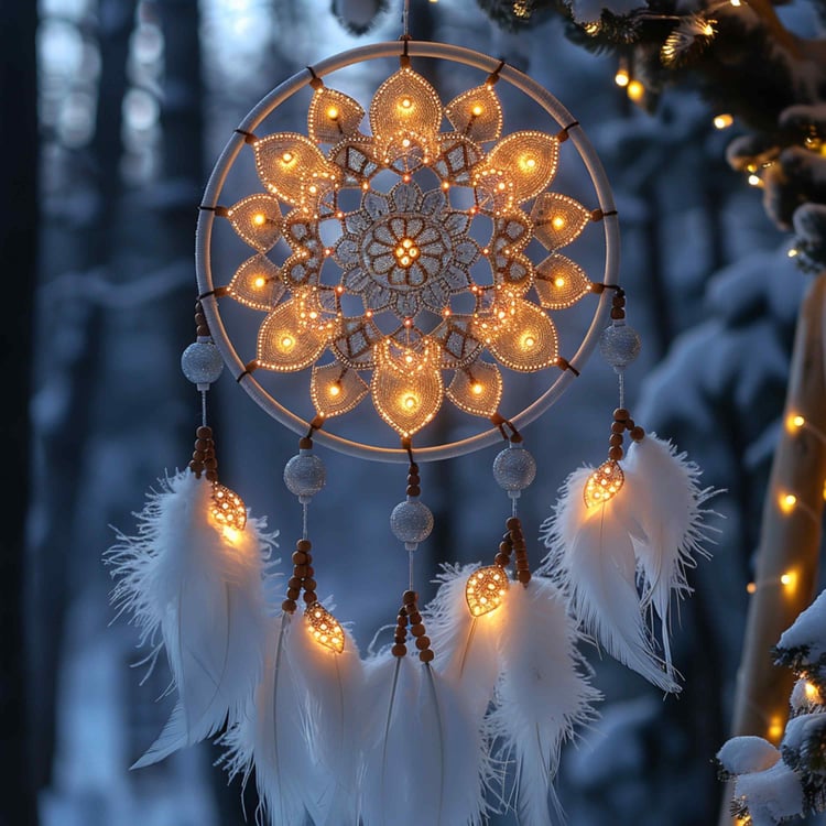 Our dream catcher pictures are perfect for those who prefer a more illustrative approach. These pictures capture the essence of dream catchers with a focus on artistic representation, making them ideal for use in greeting cards, posters, and other creativ