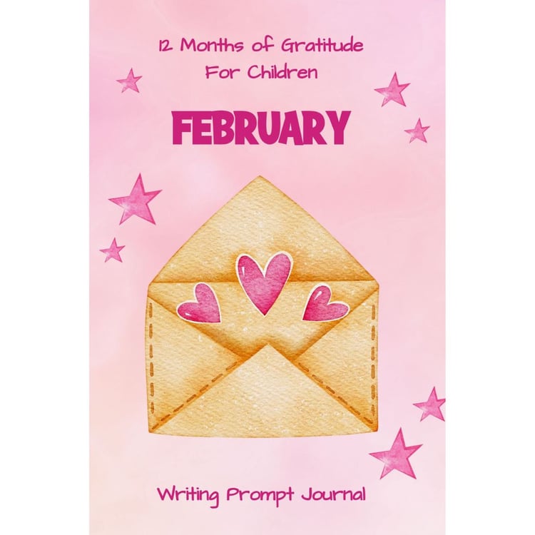 February 12 Months Of Gratitude for kids aged 8-12
