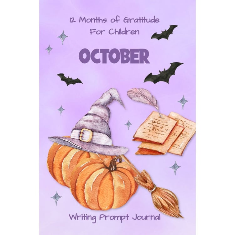 October 12 Months Of Gratitude for kids aged 8-12