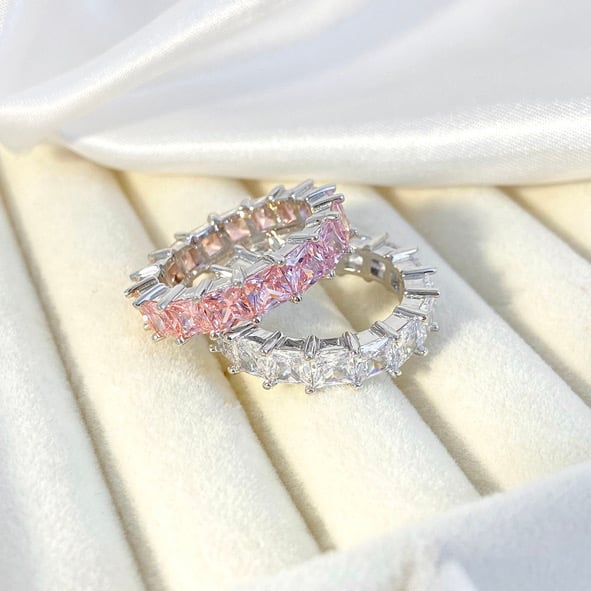 Iced Out Mirror Me Ring