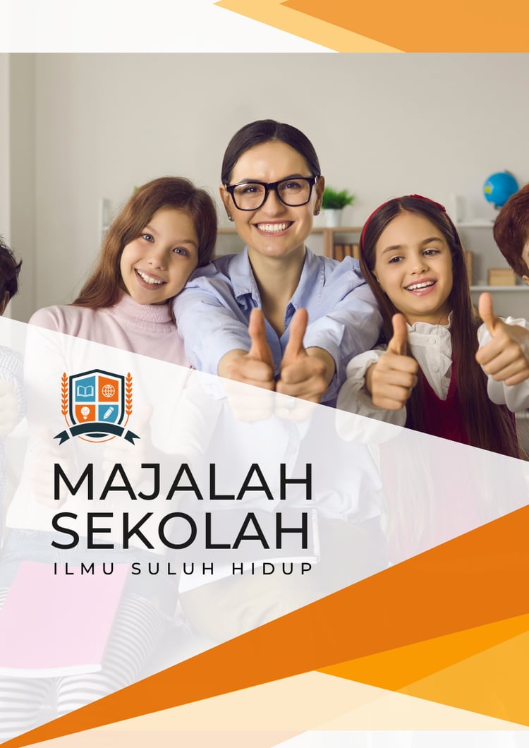 Canva Template Majalah Sekolah Warong Buku