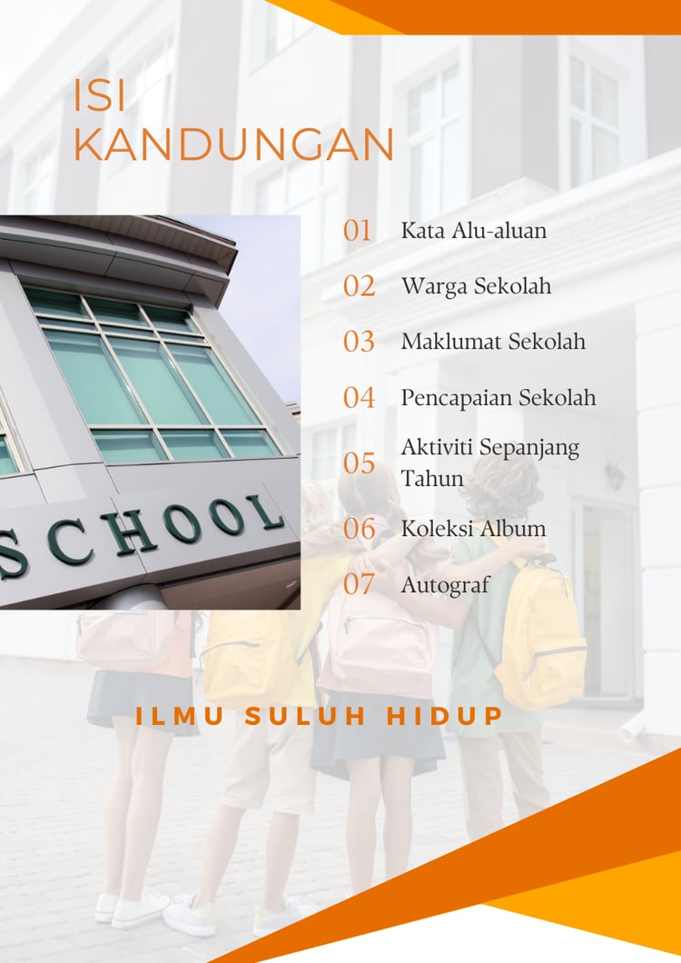 Canva Template Majalah Sekolah Warong Buku
