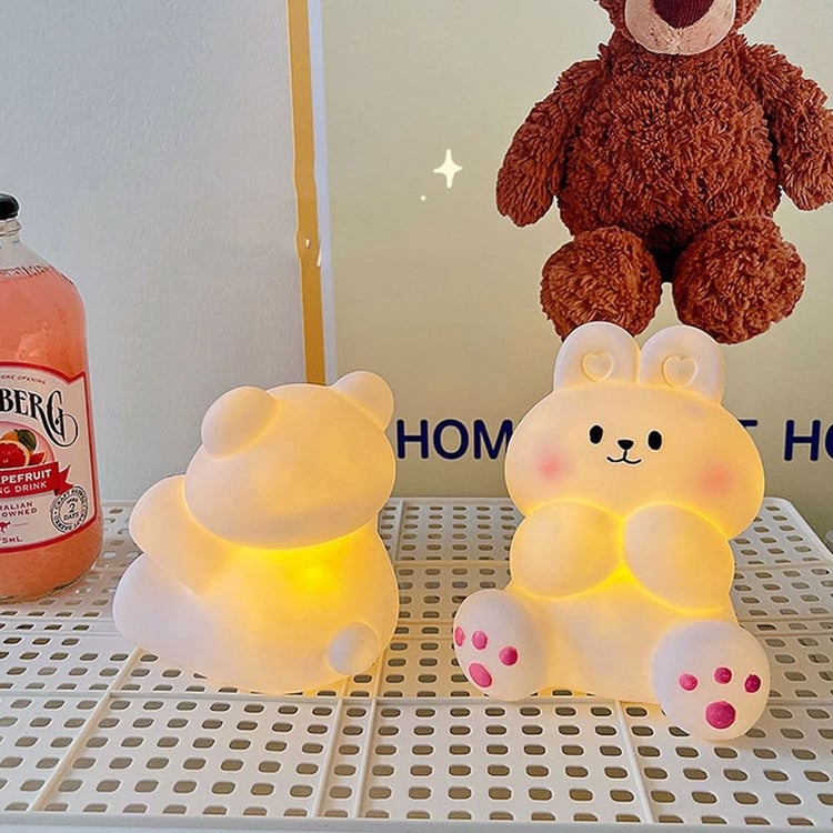 rabbit baby lamp