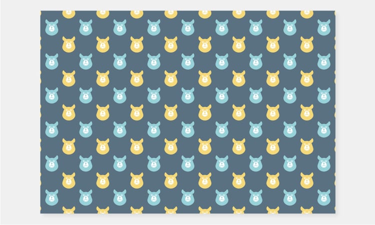 Pattern Colorful-Bears
